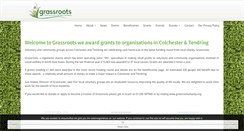 Desktop Screenshot of grassrootscharity.org